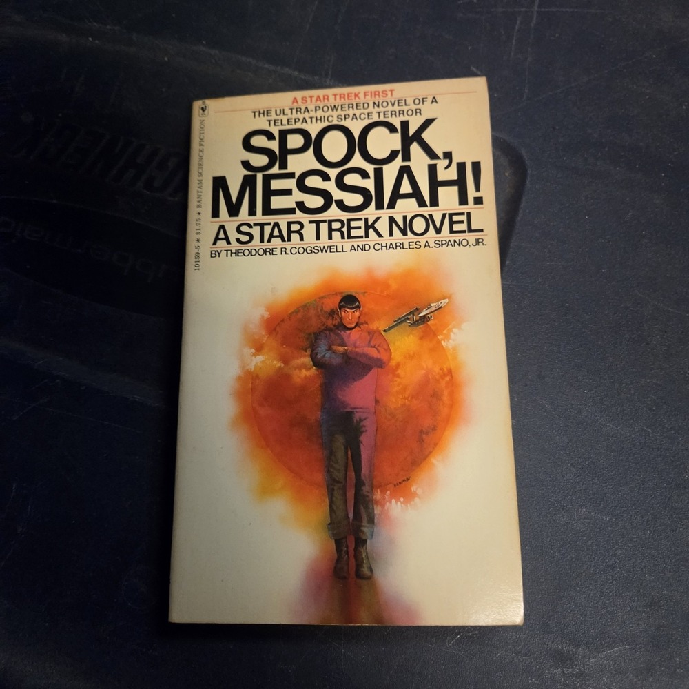 Star Trek  SPOCK, MESSIAH! Cogswell & Spano - Bantam 2nd 1976‎ Vintage Paperback